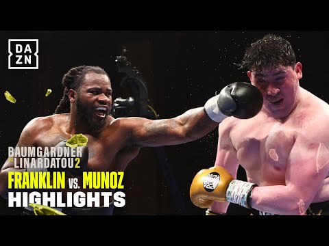 GRUELLING FIGHT | Jermaine Franklin vs. Issac Munoz Fight Highlights