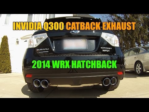 Subaru WRX Invidia Q300 Catback Exhaust Review