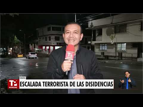 Atentados simultáneos en Cajibío, El Tambo, Santander de Quilichao y Suárez dejan varios heridos