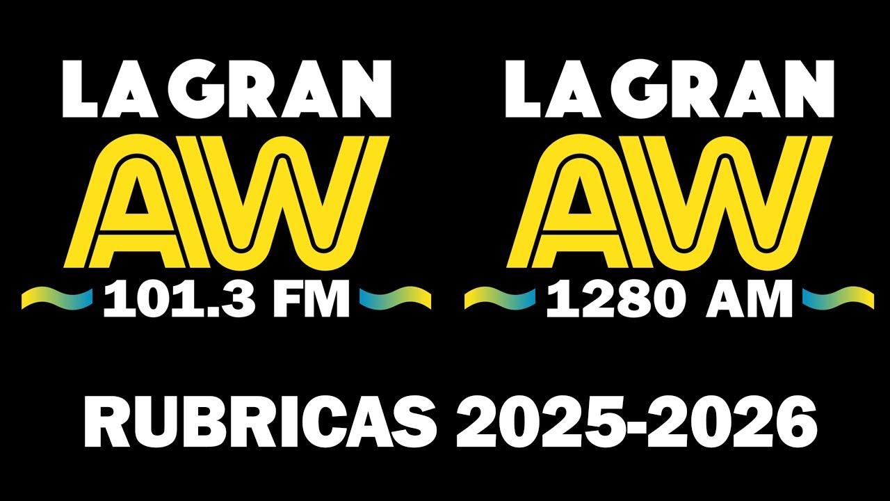 Nuevas rúbricas XHAW 101.3 FM y XEAW 1280 AM (2025-2026)