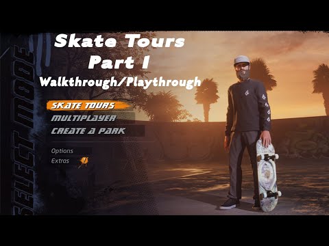 Tony Hawk Pro Skater 1+2 skate tour walkthrough/playthrough (part 1 - THPS 1)