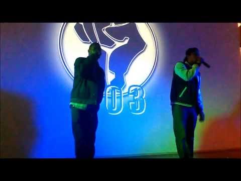 Sam DGF & K-maiky AO VIVO na Escola intercultural