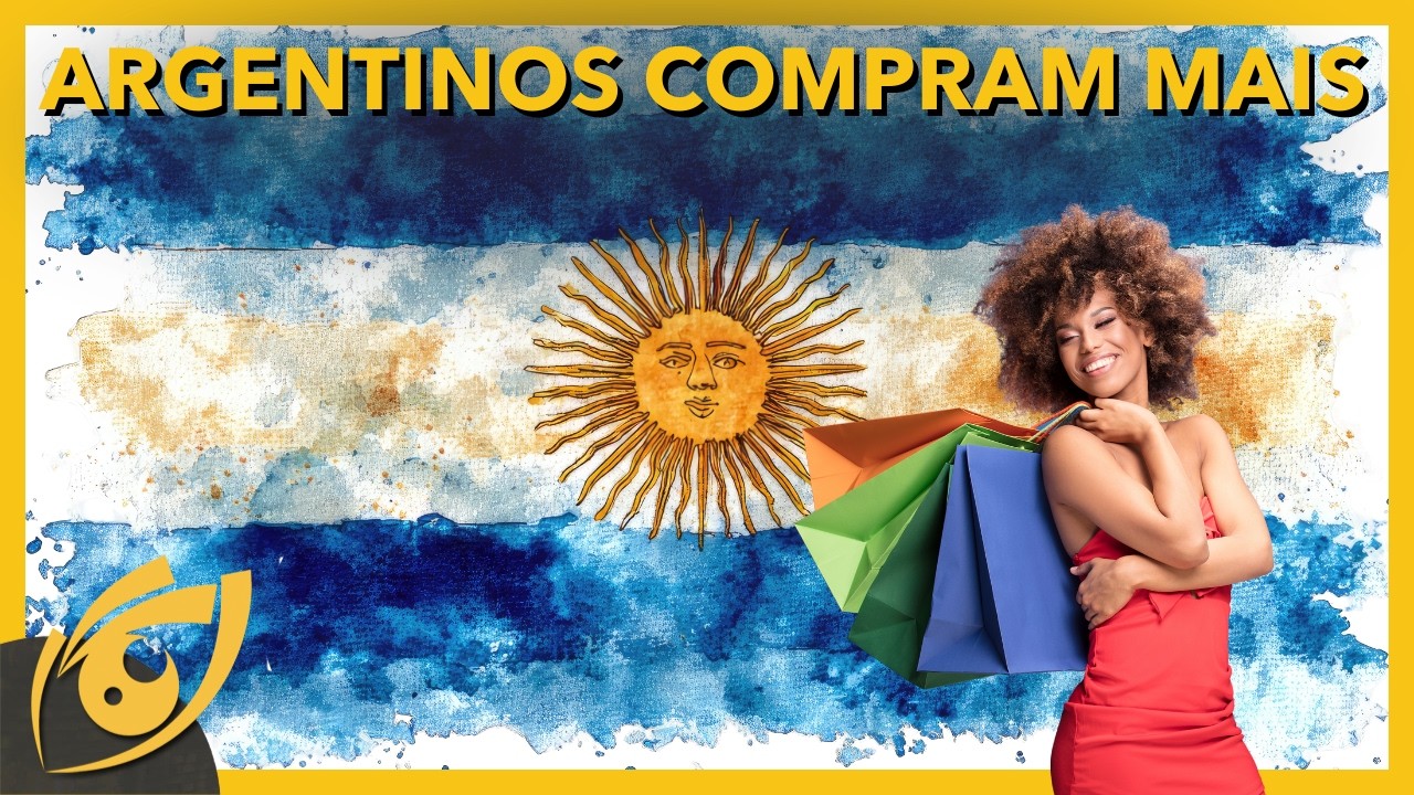 Argentinos AUMENTARAM em 55% suas compras no exterior