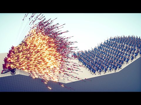 5x FIREWORK HWACHA vs 100x EVERY UNIT - Totally Accurate Battle Simulator TABS