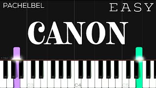 Download lagu Canon In D - Pachelbel | EASY Piano Tutorial mp3