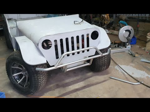 HOW TO MAKE ELECTRIC RUBICON JEEP CAR P2