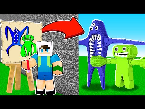GARTEN OF BANBAN YAPI KAPIŞMASINDA ÇİZİM İLE TROLLEDİM - 🎨 Minecraft