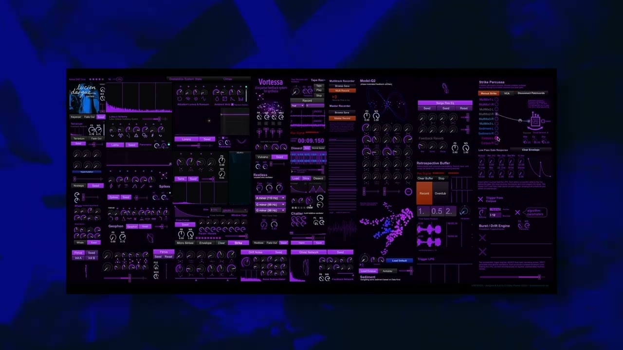Vortessa 3.0 — STRIKE · Retrospective Buffer · MMG Corpus