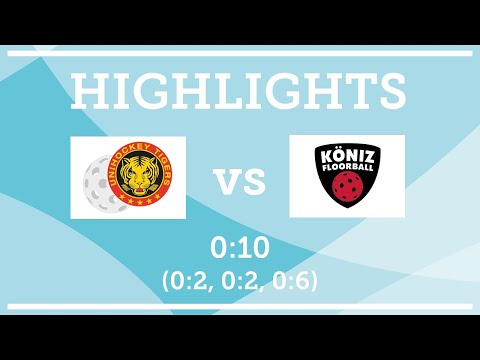 Highlights 4. TV-Spiel: Unihockey Tigers Langnau vs. Floorball Köniz
