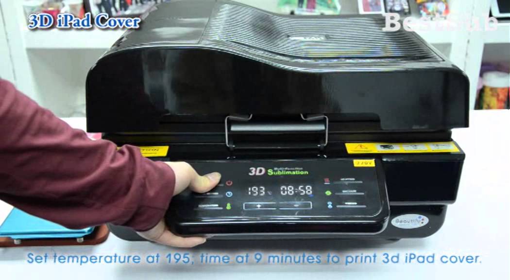 How to use 3D sublimation vacuum machine from BestSub