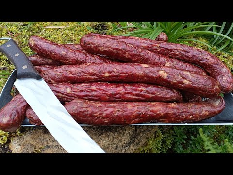 Odc. 110 Jak zrobić pyszną kiełbasę z sarniną. Lepszej kiełbasy nie jadłem...