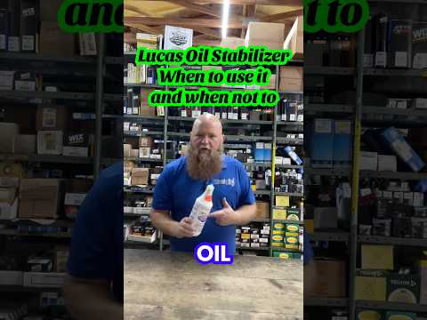 Here's what's actually happening when you pour Lucas Oil Stabilizer in your engine