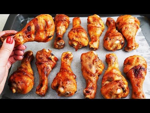 My husband asks to cook this dinner 3 times a week! Tasty chicken legs and wings recipe
