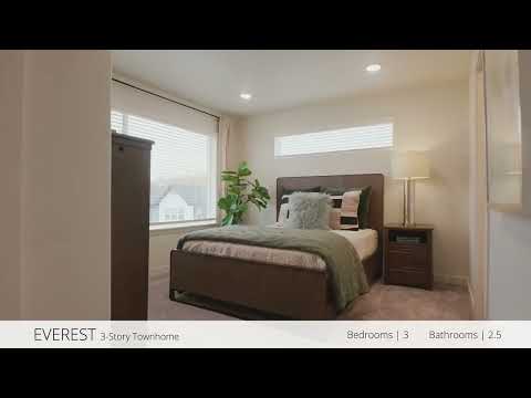 Explore the Everest | Beautiful 3 Bedroom Townhome Tour at Railrunner