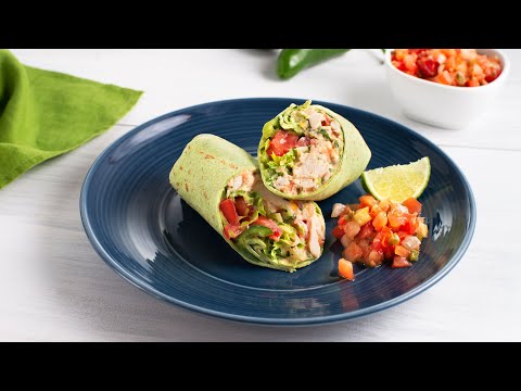 Low Carb Baja Chicken Salad Wraps Recipe - Mission Foods