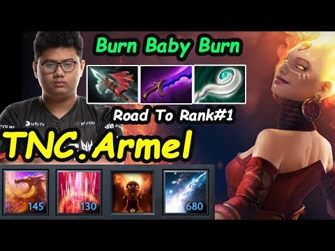 TNC Armel - [Lina] MIDLANE ROAD TO TOP1 MMR Dota 2 7.22 Pro Gameplay