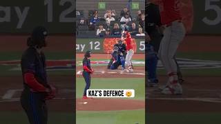 Another big play from Kazuma Okamoto ???? #MLB #BlueJays #Toronto