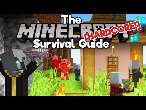 Our First Pillager Raid! ▫ The Hardcore Survival Guide [Ep.14] ▫ Minecraft 1.17