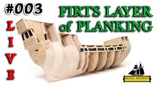 Ep. 003 - MAYFLOWER (1620) - FAIRING the HULL - Model Shipways KIT in scale 1:76