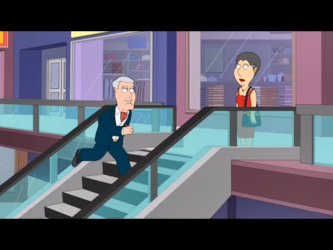 Family Guy | Carter on the escalator