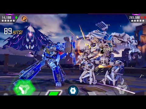 One Last TFTF Fight — R5 S100 Thundercracker vs LOC3 Bonecrusher — Transformers: Forged to Fight