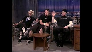 Blink-182 - First Date (Live At Late Night With Conan O&#39;Brien 11/29/2001)