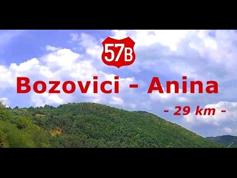 DN 57B: Bozovici - Anina. (Timelapse 2x - Real sound).
