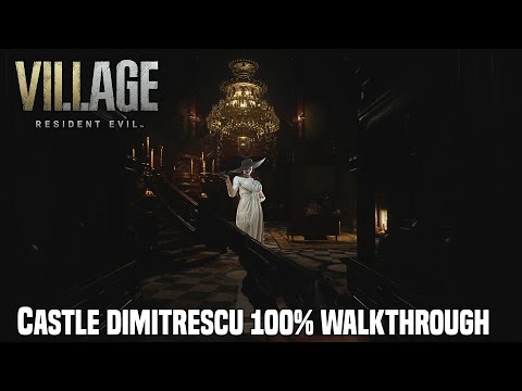 Resident Evil Village CASTLE DIMITRESCU 100% Walkthrough [PlayStation 5 Gameplay]