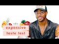 Chef Kwame Onwuachi Gets DRUNK Trying Cheap vs Expensive Wine? | Expensive Taste Test | Cosmopolitan