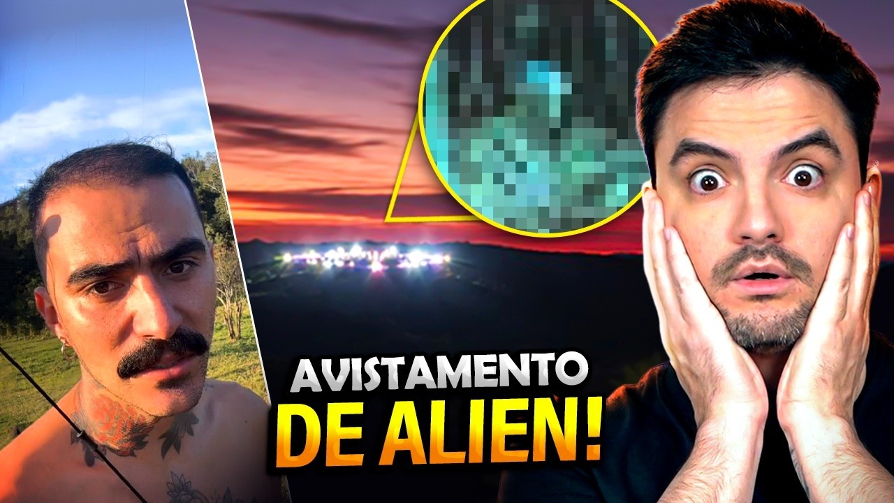 O OVNI AVISTADO POR MAYK LEÃO NO PARANÁ