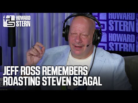 Jeff Ross Remembers Roasting Steven Seagal & the Comedy Lesson He Learned From Milton Berle