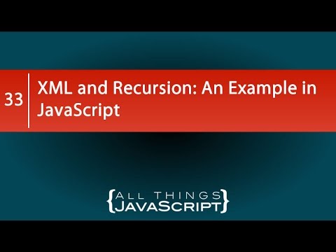 Xml And Recursion An Example In Javascript