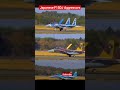 Japanese F15DJ Aggressors Japanese F15 Aggressor Fighterjet Youtubeshorts