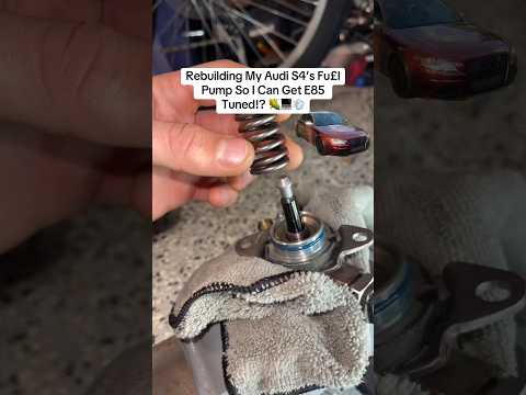 UPGRADING THE HPFP PISTON IN MY AUDI S4 TO RUN A FULL E40 BLEND… (034 MOTORSPORT HPFP PISTON)
