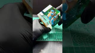 Base set Blastoise turned 3D. #pokemon #diorama #resin #pokemontcg #resinart