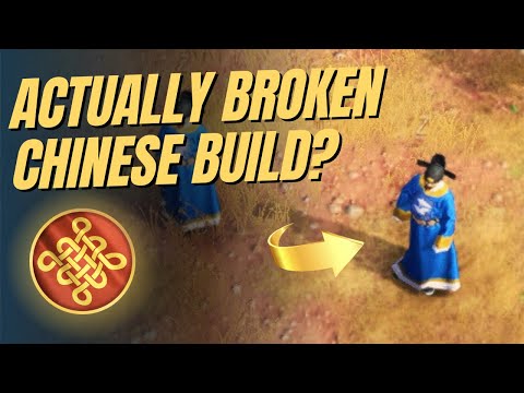 This BUSTED Chinese Build Is Taking Over Ladder... | Age of Empires 4
