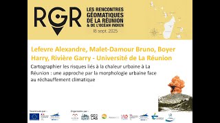 Lefevre Alexandre, Malet Damour Bruno, Boyer Harry, Rivière Garry   Université de La Réunion