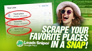Scrape Your Saved Places and List with this Google Maps Scraper 😎