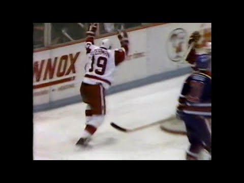 89/90 RS: Edm @ Det Highlights - 1/31/90 (Yzerman 4 Goals)