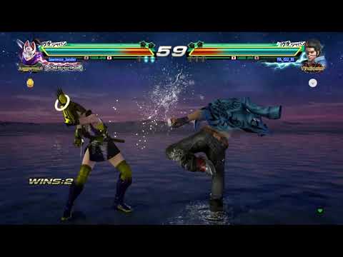 Tekken 7 (PS4) - Kunimitsu vs Hwoarang, Ranked Match