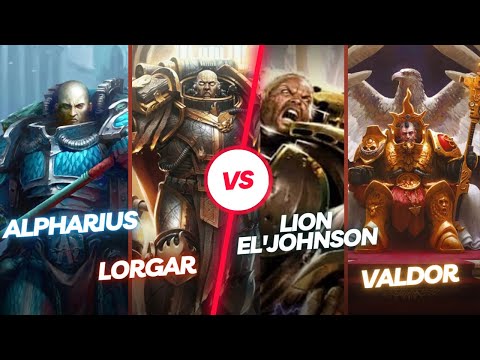 Horus Heresy 4000 Point Battle Report - Word Bearers/Alpha Legion/ Dark Angels/Custodes