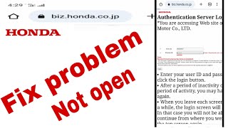 Honda Authentication Service login Problem Fix|Solve problem MaRIS 2|