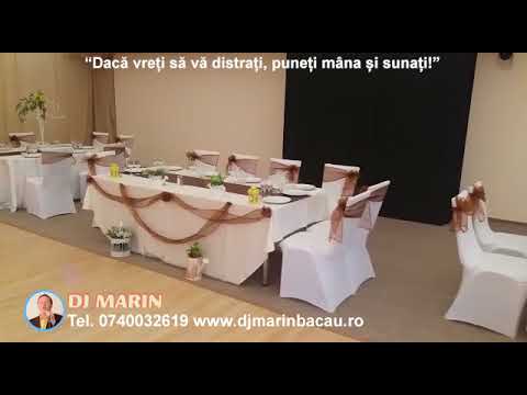 Nunta cort la Traian, prezentarea salii - Dj Marin Bacau
