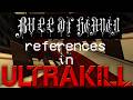 All Bull Of Heaven References In Fraud ULTRAKILL