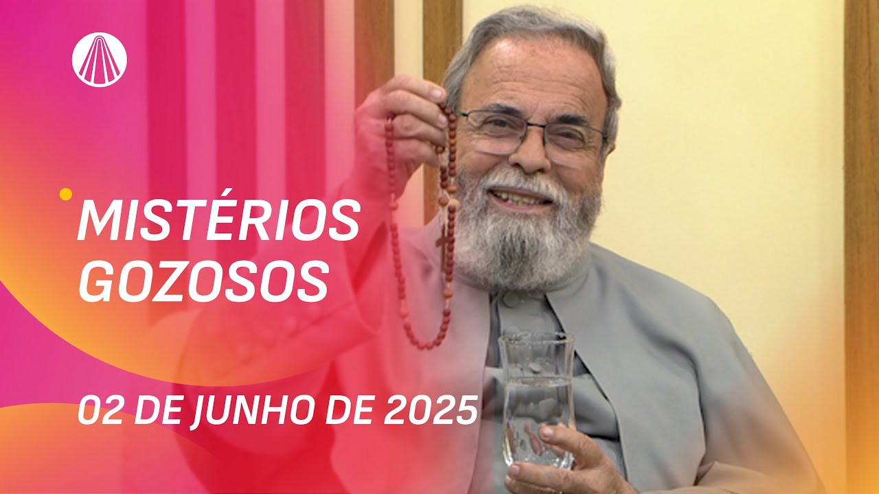 Terço de Aparecida com Pe. Antonio Maria - 02 de junho de 2025 [Mistérios Gozosos]