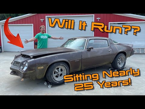 Resurrecting A 1979 Chevrolet Camaro After Sitting Nearly 25 Years!