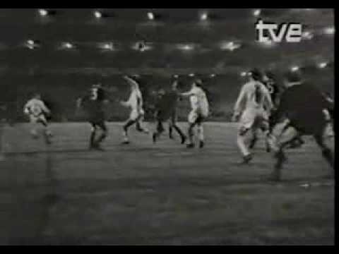 El gol de evaristo al madrid (Copa Europa 1960-1961)