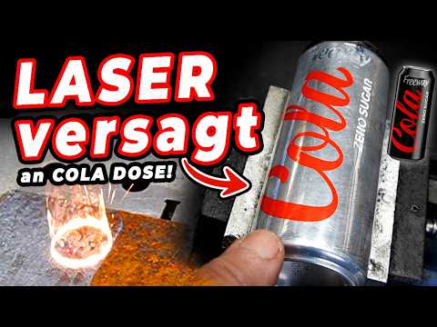 SUPER-LASER scheitert an COLA-DOSE! WAS die Werbung verschweigt!