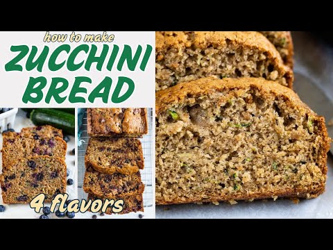 Zucchini Bread Better Than Grandma's! Easy, Soft & Moist