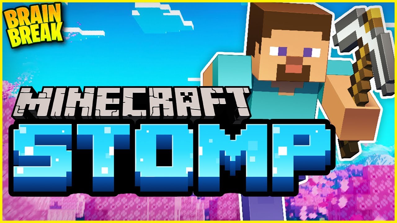 ⛏️ Minecraft Stomp 🕷️ Brain Break for Kids 💀 Just Dance 🗡️ Danny GoNoodle